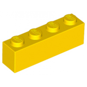 Steen 1x4 Yellow